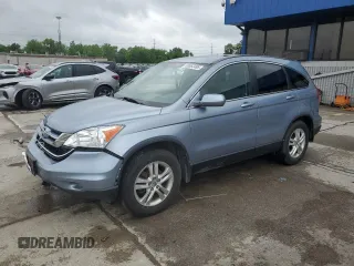 2010 Honda CR-V EX-L with VIN 5J6RE4H75AL017193, listed as a Copart auction lot 59553495 with 108,845 mi miles and Salvage title. Bid and sale history available at DreamBid. Image 1.