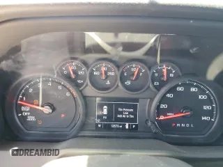 2024 Chevrolet Silverado 1500 Work Truck with VIN 3GCNAAED1RG325964, listed as a Copart auction lot 55850265 with 12,573 mi miles and Salvage Title. Bid and sale history available at DreamBid. Image 9.