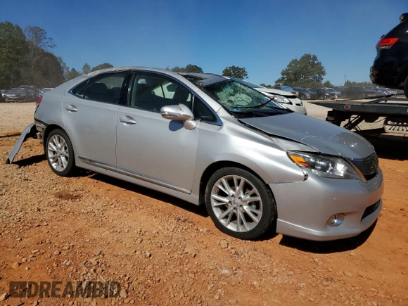 2010 Lexus HS with VIN JTHBB1BA5A2031439, listed as a Copart auction lot 76061964 with 133,643 mi miles and Salvage Title. Bid and sale history available at carsss.com. Image 4.