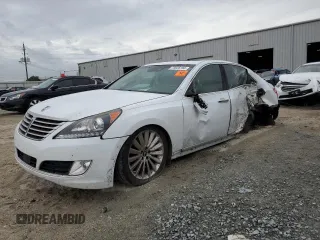 2015 Hyundai Equus Ultimate z VIN KMHGH4JH5FU093081, wystawiony jako Copart lot #73026784 z przebiegiem Nie podano mil oraz Szkoda całkowita • Salvage title. Historia ofert i sprzedaży dostępna na DreamBid. Obrazek 1.
