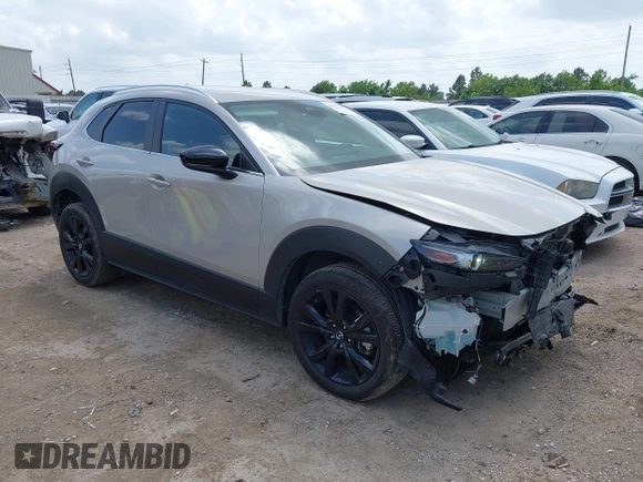 2024 Mazda CX-30 2.5 S Select Sport with VIN 3MVDMBBM6RM694560, listed as a IAAI auction lot 42172660 with 20,608 mi miles. Bid and sale history available at carsss.com. Image 1.