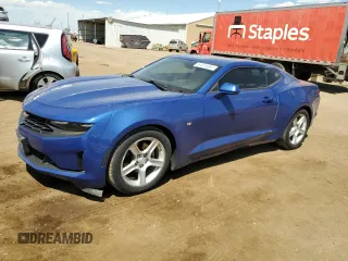 2019 Chevrolet Camaro 1LT with VIN 1G1FB1RX9K0120420, listed as a Copart auction lot 64310065 with 72,730 mi miles and Clean title. Bid and sale history available at DreamBid. Image 1.