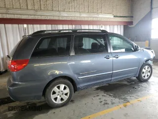 2006 Toyota Sienna CE with VIN 5TDZA23C36S485049, listed as a Copart auction lot 49549295 with 109,757 mi miles and Salvage Title. Bid and sale history available at carsss.com. Image 3.