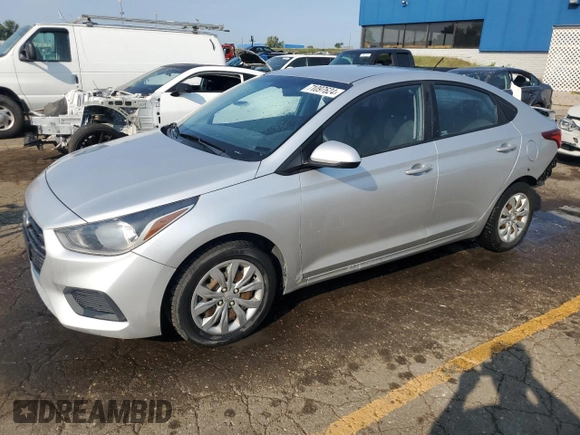 2018 Hyundai Accent SEL with VIN 3KPC24A3XJE020935, listed as a Copart auction lot 71097624 with 143,019 mi miles and Clean Title. Bid and sale history available at carsss.com. Image 1.