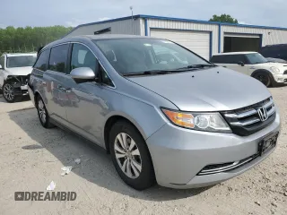 2016 Honda Odyssey EX-L with VIN 5FNRL5H63GB118303, listed as a Copart auction lot 54388465 with 94,789 mi miles and Salvage Title. Bid and sale history available at DreamBid. Image 4.