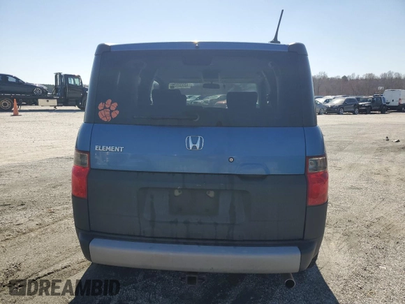 2006 Honda Element EX with VIN 5J6YH18696L012000, listed as a Copart auction lot 48900925 with 102,161 mi miles and Salvage Title. Bid and sale history available at DreamBid. Image 6.
