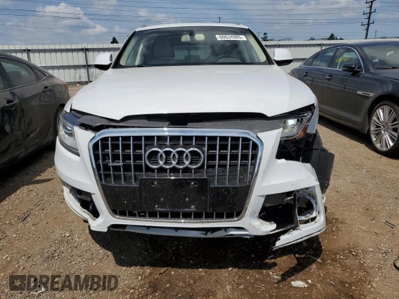 2017 Audi Q5 Premium Plus with VIN WA1L2AFP3HA027064, listed as a Copart auction lot 60634905 with 80,751 mi miles and Salvage title. Bid and sale history available at DreamBid. Image 5.