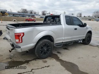 2015 Ford F-150 XLT with VIN 1FTEX1EP1FFD11200, listed as a Copart auction lot 47762895 with 116,120 mi miles and Salvage Title. Bid and sale history available at carsss.com. Image 3.