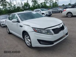 2011 Kia Optima LX z VIN KNAGM4A76B5065525, wystawiony jako IAAI lot #42223825 z przebiegiem 85 010 mil mil oraz . Historia ofert i sprzedaży dostępna na DreamBid. Obrazek 1.