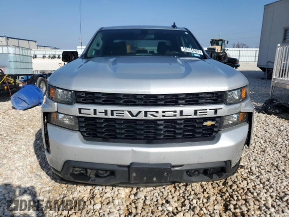 2022 Chevrolet Silverado 1500 Custom with VIN 3GCPWBEKXNG160893, listed as a Copart auction lot 43984205 with 149,547 mi miles and Clean Title. Bid and sale history available at DreamBid. Image 5.