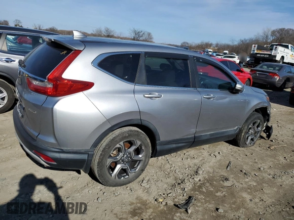 2017 Honda CR-V EX with VIN 2HKRW2H56HH604121, listed as a Copart auction lot 47238745 with 0 mi miles and Clean Title. Bid and sale history available at carsss.com. Image 3.