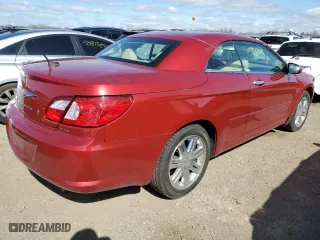 2008 Chrysler Sebring Limited with VIN 1C3LC65M08N150261, listed as a Copart auction lot 50984305 with 41,926 mi miles and Salvage Title. Bid and sale history available at carsss.com. Image 3.