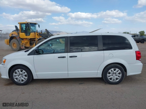 2020 Dodge Grand Caravan SE Plus with VIN 2C4RDGBG7LR230725, listed as a IAAI auction lot 41947348 with 63,380 mi miles. Bid and sale history available at carsss.com. Image 14.