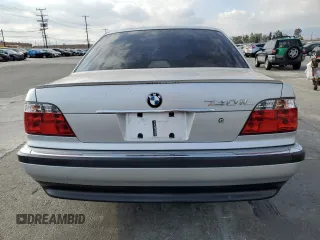 1999 BMW 7 Series 740il with VIN WBAGH8332XDP02624, listed as a Copart auction lot 72588834 with 100,650 mi miles and Salvage Title. Bid and sale history available at carsss.com. Image 6.