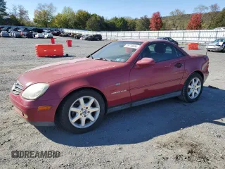 1998 Mercedes-Benz SLK-Class with VIN WDBKK47F6WF064407, listed as a Copart auction lot 76176654 with 74,421 mi miles and Clean Title. Bid and sale history available at carsss.com. Image 1.