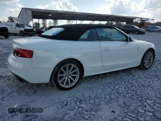 2016 Audi A5 Premium with VIN WAUD2AFH5GN000987, listed as a Copart auction lot 73012524 with 63,189 mi miles and Salvage title. Bid and sale history available at DreamBid. Image 3.