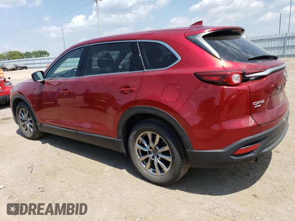 2018 Mazda CX-9 Touring with VIN JM3TCBCY1J0222671, listed as a Copart auction lot 60349454 with 87,646 mi miles and Salvage Title. Bid and sale history available at carsss.com. Image 2.