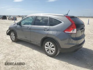 2014 Honda CR-V EX-L with VIN 2HKRM3H70EH529523, listed as a Copart auction lot 48224755 with 142,583 mi miles and Salvage Title. Bid and sale history available at carsss.com. Image 2.