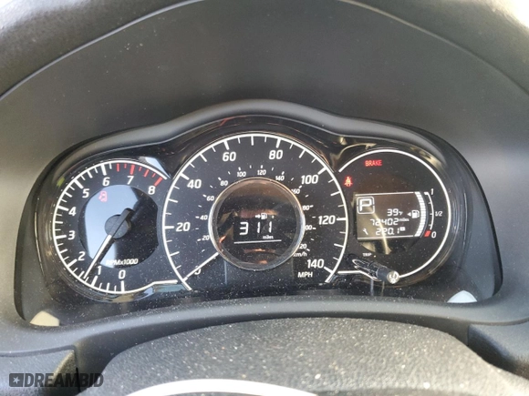 2016 Nissan Versa Note SV with VIN 3N1CE2CP2GL408406, listed as a Copart auction lot 88176825 with 72,402 mi miles and Salvage Title. Bid and sale history available at carsss.com. Image 9.