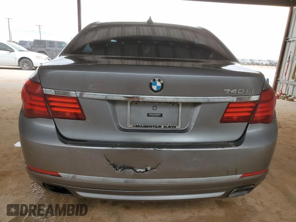 2014 BMW 7 Series 740Li with VIN WBAYE4C54ED138138, listed as a Copart auction lot 76510474 with 139,253 mi miles and Clean Title. Bid and sale history available at carsss.com. Image 6.