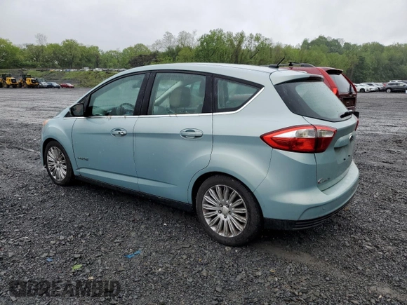 2013 Ford C-Max SEL with VIN 1FADP5BU2DL517840, listed as a Copart auction lot 55593425 with 160,697 mi miles and Clean Title. Bid and sale history available at DreamBid. Image 2.