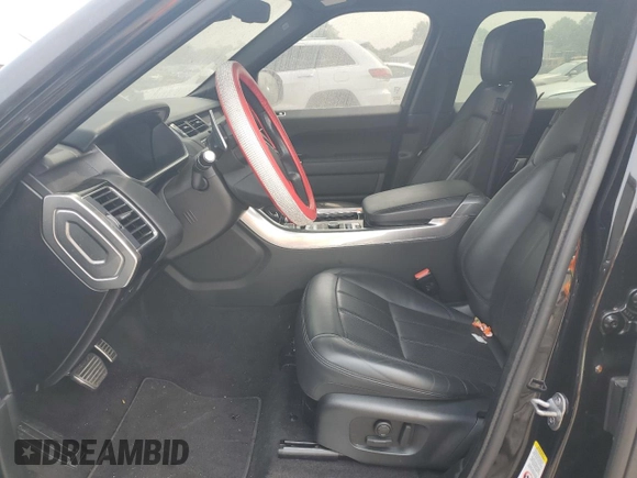 2022 Land Rover Range Rover Sport HSE Silver Edition with VIN SALWR2SU8NA218435, listed as a Copart auction lot 61110485 with 35,416 mi miles and Salvage title. Bid and sale history available at DreamBid. Image 7.