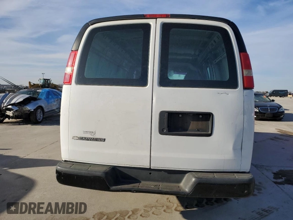 2014 Chevrolet Express Cargo Van with VIN 1GCWGFCA2E1213790, listed as a Copart auction lot 85323294 with 299,946 mi miles and Salvage Title. Bid and sale history available at carsss.com. Image 6.