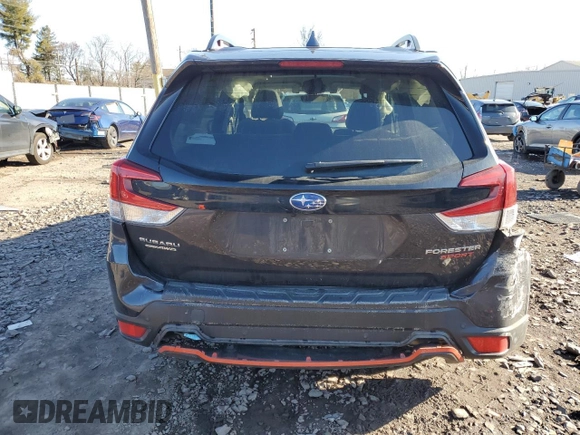 2019 Subaru Forester Sport with VIN JF2SKAPC1KH446026, listed as a Copart auction lot 47895875 with 70,657 mi miles and Salvage Title. Bid and sale history available at carsss.com. Image 6.