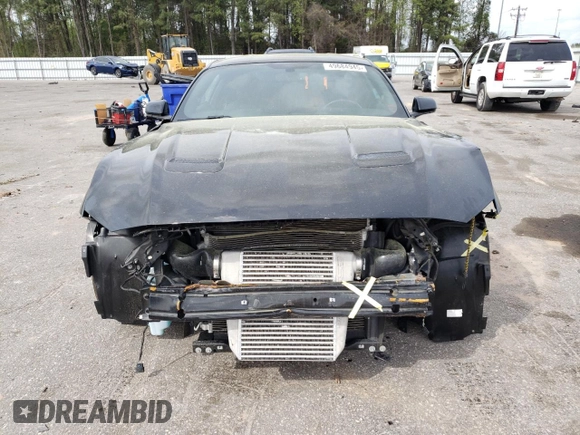 2018 Ford Mustang GT with VIN 1FA6P8CF8J5159296, listed as a Copart auction lot 49684945 with 27,669 mi miles and Salvage title. Bid and sale history available at DreamBid. Image 5.