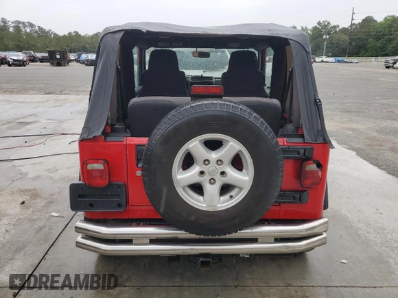 2006 Jeep Wrangler X с VIN 1J4FA39S06P766687, выставлен на аукционе Copart как лот 55791365 с пробегом 220 712 миль миль и Списание • Salvage title. История ставок и продаж доступна на DreamBid. Изображение 6.