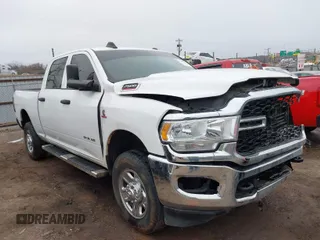 2021 Ram 2500 Tradesman with VIN 3C6UR5CLXMG632197, listed as a IAAI auction lot 41459787 with 105,906 mi miles. Bid and sale history available at carsss.com. Image 1.
