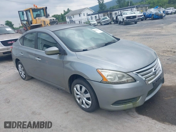 2014 Nissan Sentra SV with VIN 3N1AB7AP4EY271212, listed as a IAAI auction lot 42813369 with 103,010 mi miles and . Bid and sale history available at DreamBid. Image 1.