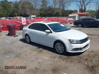 2016 Volkswagen Jetta Sedan 1.8T SEL with VIN 3VWL07AJ8GM257733, listed as a IAAI auction lot 41914358 with 151,229 mi miles. Bid and sale history available at carsss.com. Image 1.