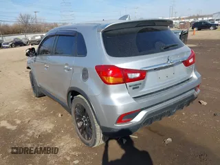 2019 Mitsubishi Outlander Sport ES 2.0 with VIN JA4AP3AUXKU015629, listed as a IAAI auction lot 41805253 with 102,754 mi miles. Bid and sale history available at carsss.com. Image 3.