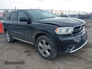 2015 Dodge Durango SXT with VIN 1C4RDJAG5FC907735, listed as a IAAI auction lot 42054846 with 119,991 mi miles and . Bid and sale history available at DreamBid. Image 1.