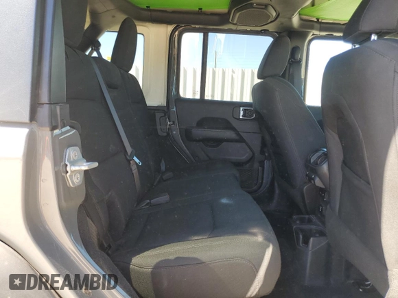 2019 Jeep Wrangler Unlimited Sahara with VIN 1C4HJXEG6KW531041, listed as a Copart auction lot 47387515 with 76,417 mi miles and Non Repairable. Bid and sale history available at carsss.com. Image 11.