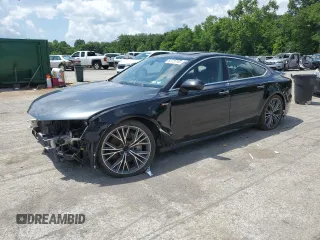 2016 Audi A7 Premium Plus with VIN WAUWGAFC9GN080969, listed as a Copart auction lot 60725745 with Not provided miles and Salvage title. Bid and sale history available at DreamBid. Image 1.