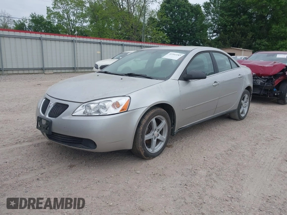 2007 Pontiac G6 with VIN 1G2ZG58N374163474, listed as a IAAI auction lot 41993283 with 210,009 mi miles. Bid and sale history available at carsss.com. Image 2.