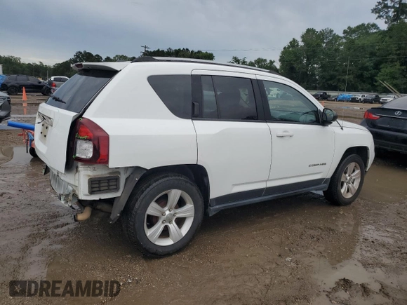 2016 Jeep Compass Sport z VIN 1C4NJCBA9GD600433, wystawiony jako Copart lot #61087545 z przebiegiem 132 956 mil mil oraz Szkoda całkowita • Salvage title. Historia ofert i sprzedaży dostępna na DreamBid. Obrazek 3.