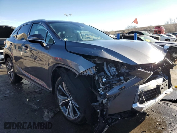 2019 Lexus RX with VIN 2T2BGMCA1KC030306, listed as a Copart auction lot 43835495 with 29,307 mi miles and Salvage Title. Bid and sale history available at carsss.com. Image 4.