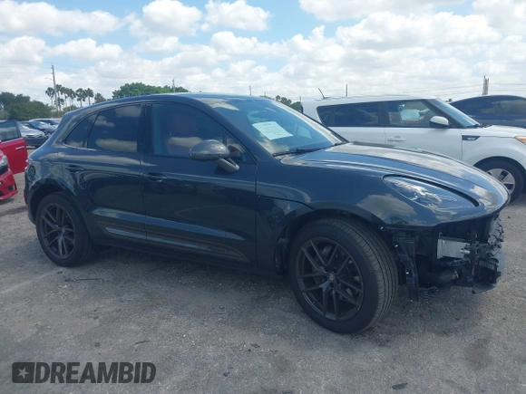 2023 Porsche Macan with VIN WP1AA2A5XPLB02680, listed as a IAAI auction lot 42063681 with 16,223 mi miles. Bid and sale history available at carsss.com. Image 1.