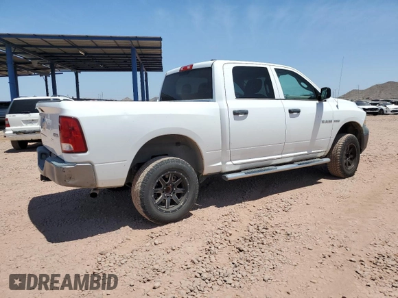 2010 Dodge 1500 SLT z VIN 1D7RV1CT4AS129018, wystawiony jako Copart lot #58967125 z przebiegiem 135 144 mil mil oraz Czysty tytuł • Clean title. Historia ofert i sprzedaży dostępna na DreamBid. Obrazek 3.