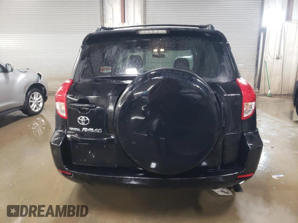 2006 Toyota RAV4 Sport with VIN JTMZK32V265001996, listed as a Copart auction lot 41968485 with 123,572 mi miles and Salvage Title. Bid and sale history available at carsss.com. Image 6.