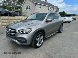 2021 Mercedes-Benz GLE 350 with VIN 4JGFB4KEXMA556011, listed as a Copart auction lot 64207875 with 93,112 mi miles and Clean title. Bid and sale history available at DreamBid. Image 1.