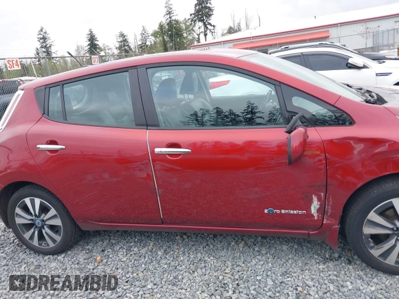 2013 Nissan LEAF SL with VIN 1N4AZ0CPXDC411967, listed as a IAAI auction lot 42120907 with 102,035 mi miles. Bid and sale history available at carsss.com. Image 13.