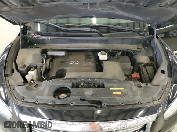 2015 Infiniti QX60 with VIN 5N1AL0MM9FC510276, listed as a Copart auction lot 54697855 with 157,653 mi miles and Salvage Title. Bid and sale history available at DreamBid. Image 12.