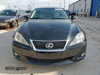2010 Lexus IS 250 z VIN JTHBF5C28A2097597, wystawiony jako Copart lot #55614765 z przebiegiem 119 166 mil mil oraz Szkoda całkowita • Salvage title. Historia ofert i sprzedaży dostępna na DreamBid. Obrazek 5.