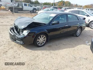2008 Toyota Avalon XL with VIN 4T1BK36BX8U261200, listed as a IAAI auction lot 40973174 with 248,038 mi miles. Bid and sale history available at carsss.com. Image 2.
