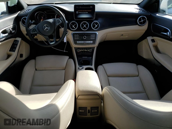 2018 Mercedes-Benz CLA 250 with VIN WDDSJ4GB5JN641529, listed as a Copart auction lot 49812474 with 53,298 mi miles and . Bid and sale history available at DreamBid. Image 8.