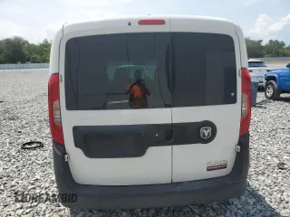 2016 Ram ProMaster City Cargo Tradesman with VIN ZFBERFAT5G6C34087, listed as a Copart auction lot 56205165 with 181,393 mi miles and Salvage Title. Bid and sale history available at DreamBid. Image 6.
